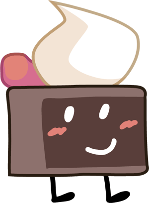 This is the Avatar Image for the Cake (BFDI / BFB / TPOT) AI Voice and Text to Speech Generator